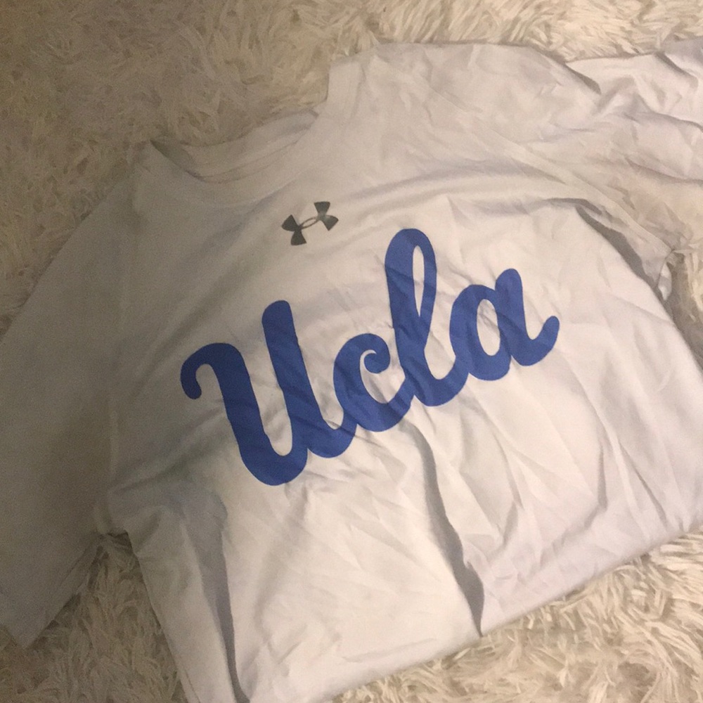 UnderArmour white UCLA tee